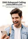 JOYROOM JR-TOS TWS Semi In-Ear
Wireless Earbuds - Bluetooth 5.1, Smart Touch Control, Pop-Up Auto Pairing, Wireless Charging Power Box with Anti-Fingerprint Silicone Case (Standard 2026 Version - White)